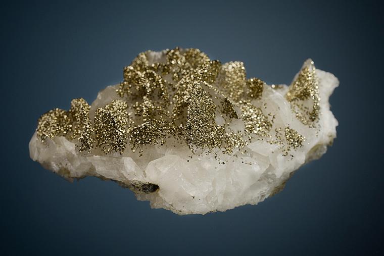 PYRITE on CALCITE